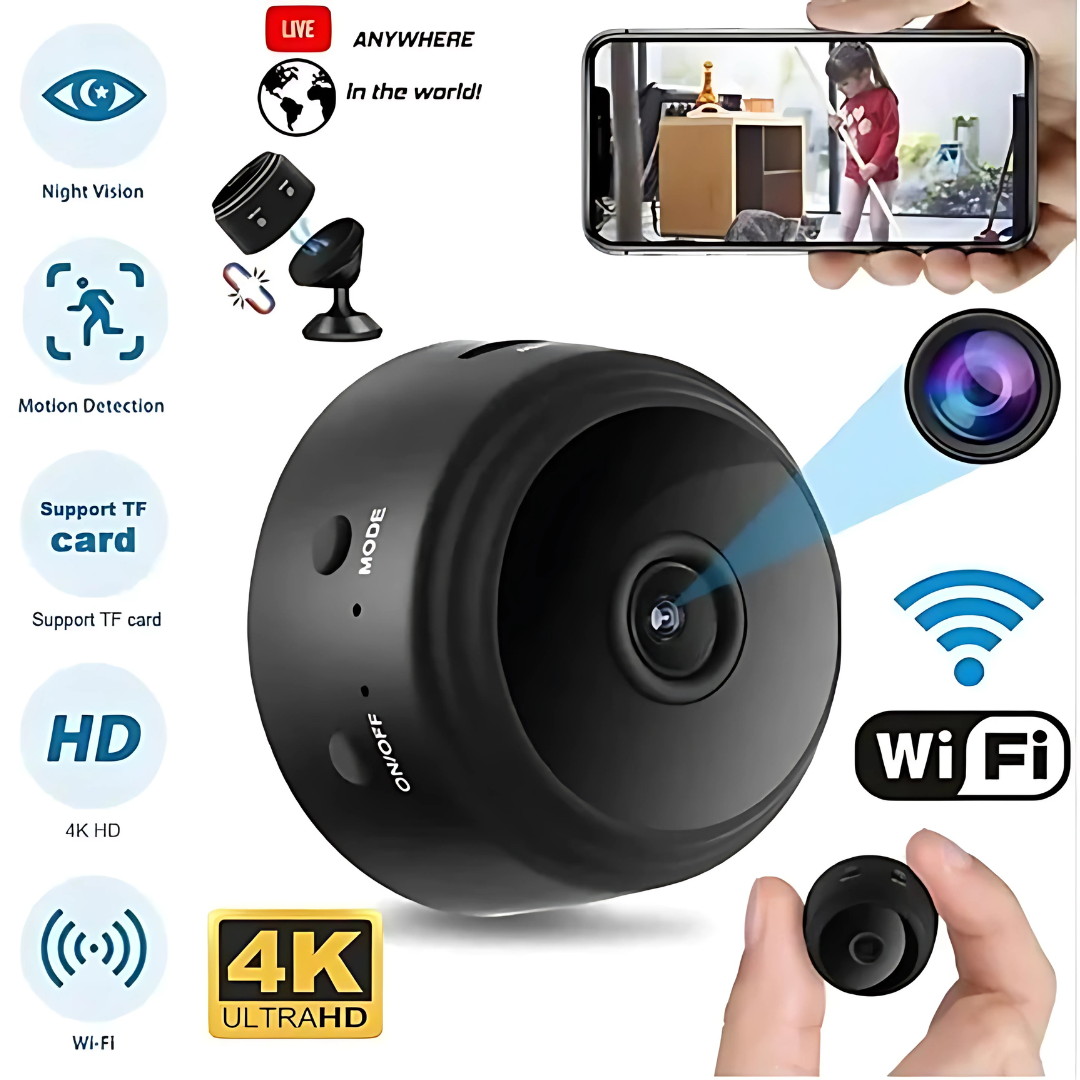 SecurePlus - Rechargeable Wi-Fi HD CCTV Camera