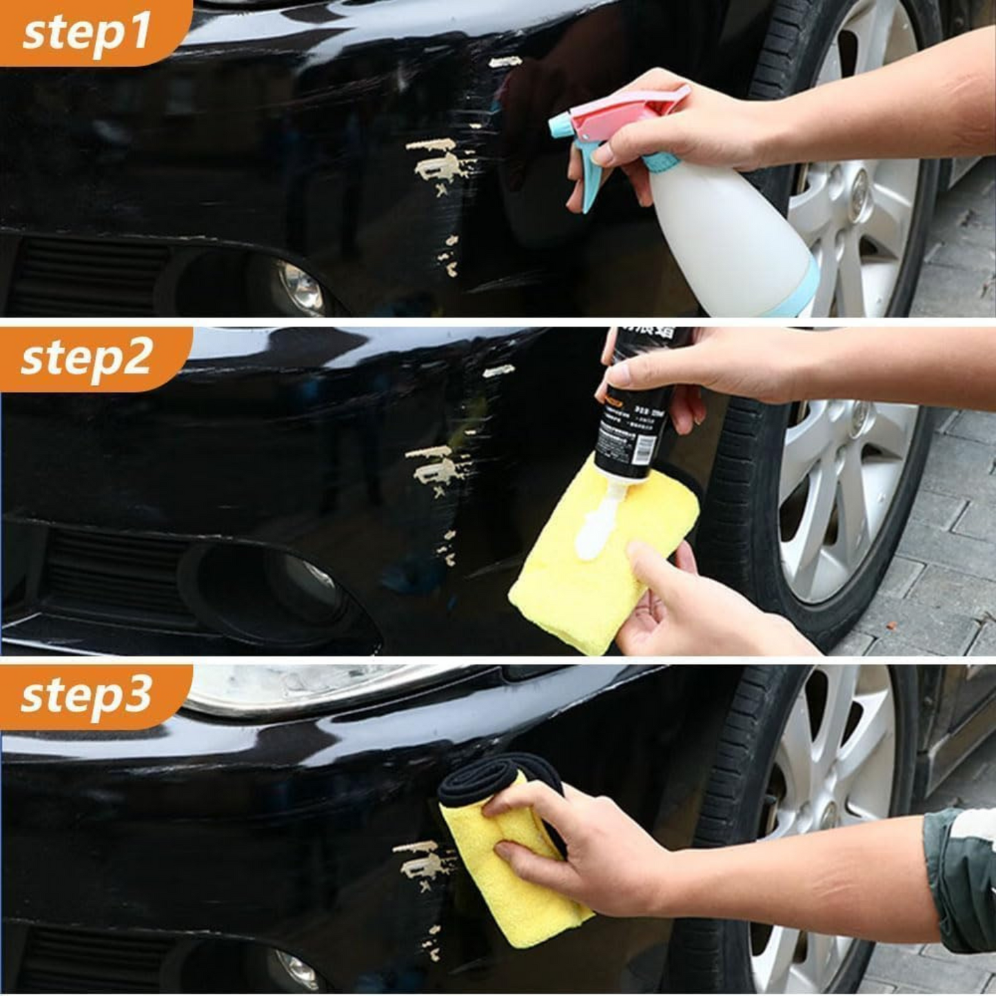 ScratchFix - Car Scratch Removal Wax (Buy 1 Get 1 Free with Buffer Cleaner Pad)