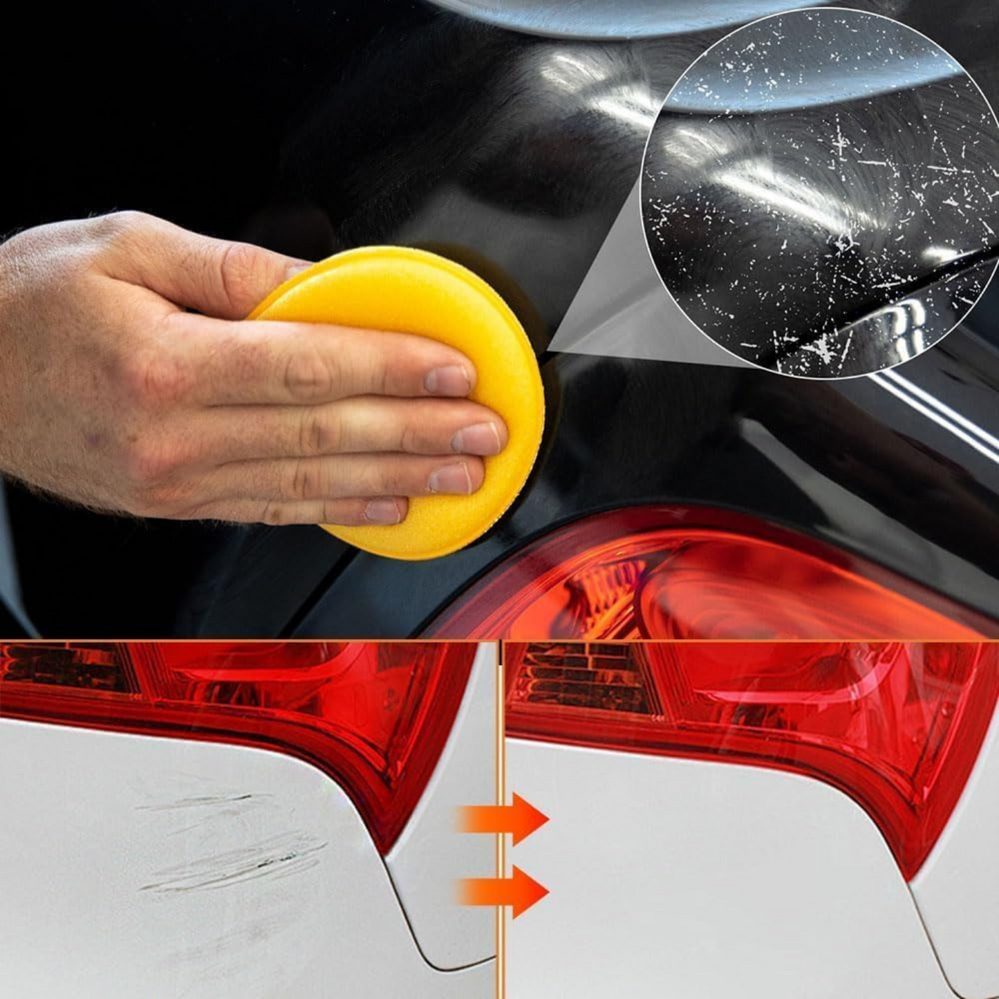 ScratchFix - Car Scratch Removal Wax (Buy 1 Get 1 Free with Buffer Cleaner Pad)