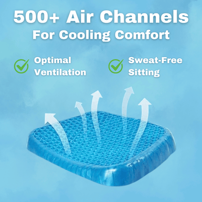 CloudComfort™ Gel Orthopedic Seat Cushion