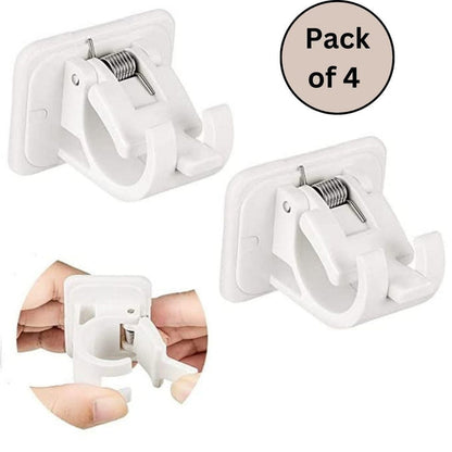 HookMan - Self Adhesive Instant Wall Mount Sticking Hook (Pack of 4)