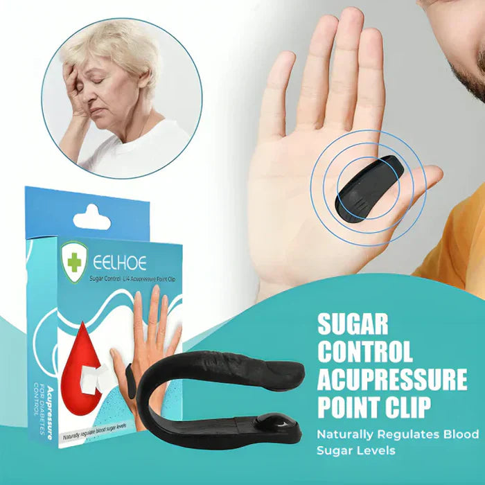 Sugar Control L14 Acupressure Point Clip - Buy 1 Get 1 FREE🔥